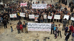  Syrian rebels made advances on Saturday in the country's north, capturing a strategic neighborhood near Aleppo airport that has been a major front in the nearly two-year conflict, activists say.